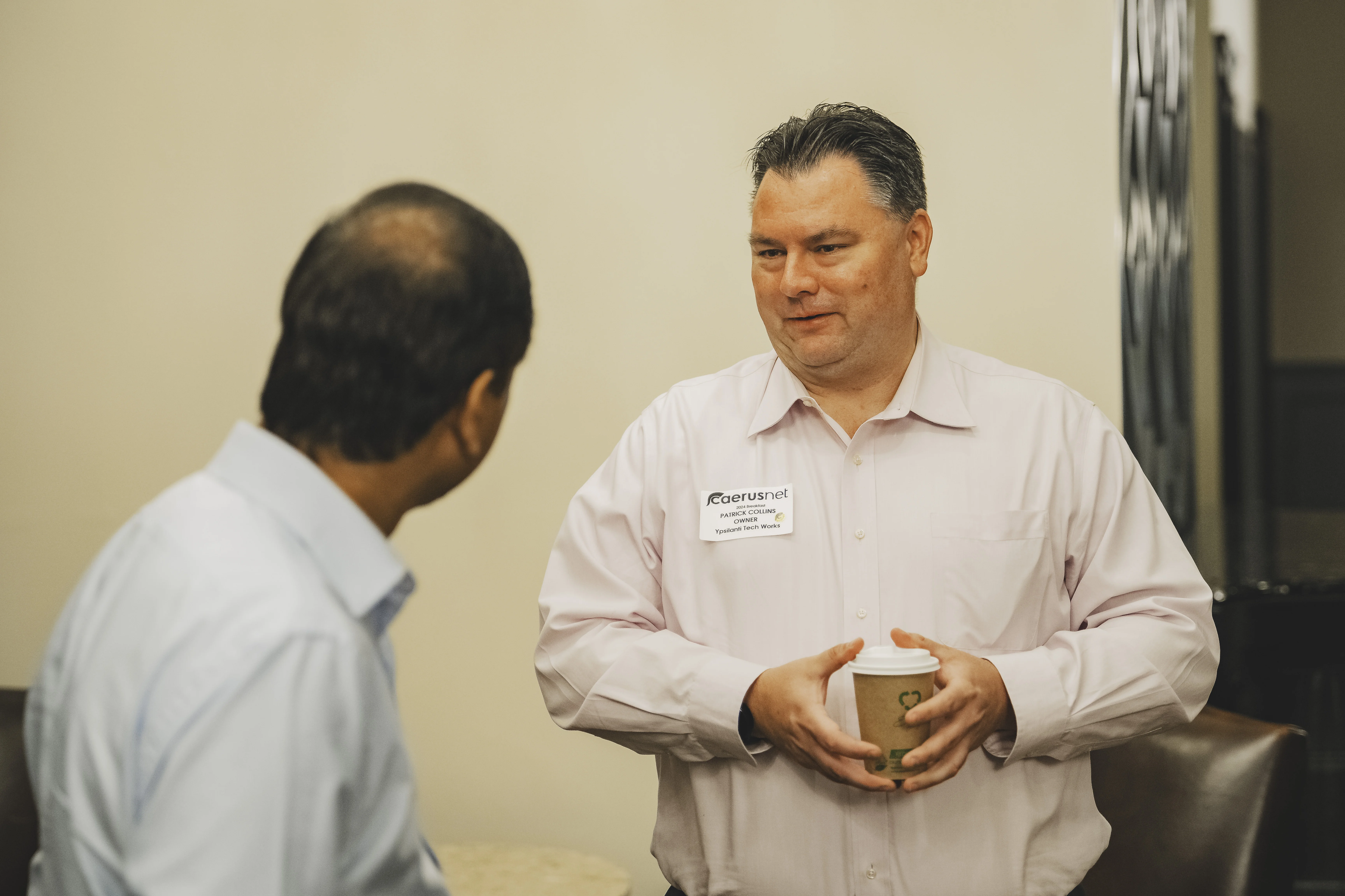 Members at a Networking Group in Michigan for Caerusnet